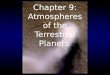 Chapter  9: Atmospheres of the Terrestrial Planets