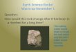 Earth Science Rocks! Warm up  November 1