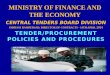 MINISTRY OF FINANCE AND THE ECONOMY