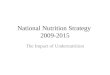 National Nutrition Strategy  2009-2015