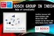 Bosch Group in India