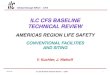 ILC CFS BASELINE TECHNICAL REVIEW AMERICAS REGION LIFE SAFETY CONVENTIONAL FACILITIES AND  SITING
