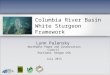 Columbia River  Basin  White Sturgeon Framework