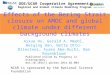 DOE/UCAR Cooperative Agreement Regional and Global Climate Modeling Program