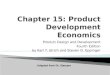 Chapter 15: Product Development Economics