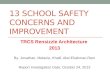 13 School Safety Concerns AND improvement