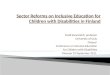 Sector Reforms on Inclusive Education for Children with Disabilities in Finland