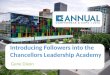Introducing Followers into the Chancellors Leadership Academy