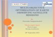 Multi-objective Optimization of Earth Observing Satellite Missions