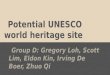 Potential UNESCO world heritage site