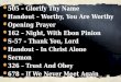 505 – Glorify Thy Name Handout – Worthy, You Are Worthy Opening Prayer