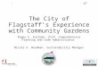 The City of Flagstaff’s Experience with Community Gardens