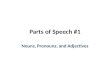 Parts of Speech #1