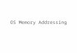 OS Memory  Addressing