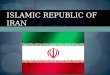 Islamic republic of  iran