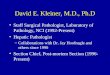 David E. Kleiner, M.D., Ph.D