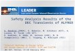 Safety Analysis Results of the  DEC Transients of ALFRED