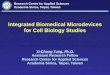 Integrated Biomedical  Microdevices for Cell Biology Studies