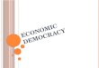 Economic Democracy