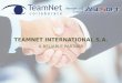 Teamnet  INTERNATIONAL S.A