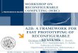 A2B: a Framework for Fast Prototyping of  Reconfigurable Systems
