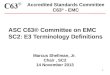 Accredited Standards Committee  C63 ®  - EMC