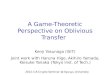 A Game-Theoretic Perspective on Oblivious  Transfer