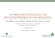 Optimization Strategies  for MPI -Interoperable Active Messages