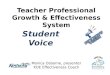 Teacher  Professional Growth & Effectiveness System Monica Osborne, presenter