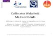 Collimator Wakefield Measurements