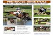 PRE-NOVICE HORSE TRIALS