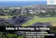 Safety & Technology  in  Mining