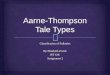 Aarne -Thompson Tale Types