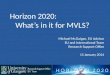 Horizon 2020: What’s in it for MVLS?