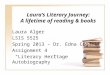 Laura’s Literary Journey: A lifetime of reading & books