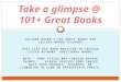 Take a glimpse @  101+  Great Books