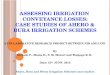ASSESSING  IRRIGATION   CONVEYANCE  LOSSES: CASE STUDIES of AHERO & BURA  IRRIGATION  SCHEMES