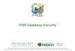 FRIB Database Security