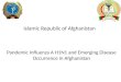 Pandemic Influenza A H1N1 and Emerging Disease Occurrence in Afghanistan
