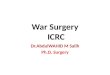 War Surgery  ICRC