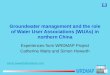 Groundwater management and the role of Water User Associations (WUAs) in northern China