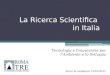 La Ricerca Scientifica  in Italia