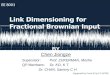 Link Dimensioning for Fractional Brownian Input