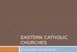 Eastern Catholic Churches