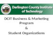 DCIT Business & Marketing Program & Student Organizations