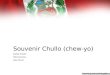 Souvenir  Chullo  (chew- yo )