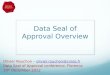 Data Seal of Approval Overview