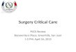 Surgery Critical Care