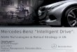 Mercedes-Benz “Intelligent Drive”:  ADAS Technologies & Rollout Strategy in US market