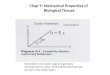 Chap 9: Mechanical Properties of  Biological Tissues